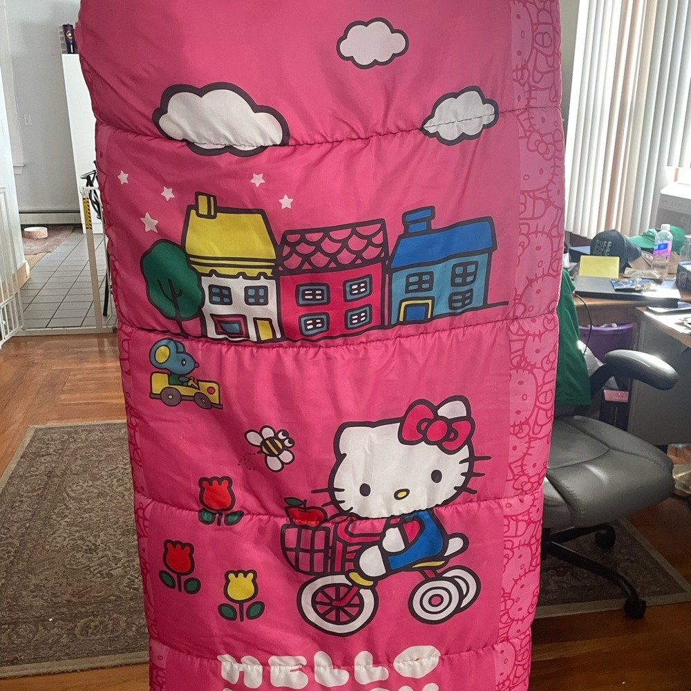 Hello Kitty Pink Sleeping Bag